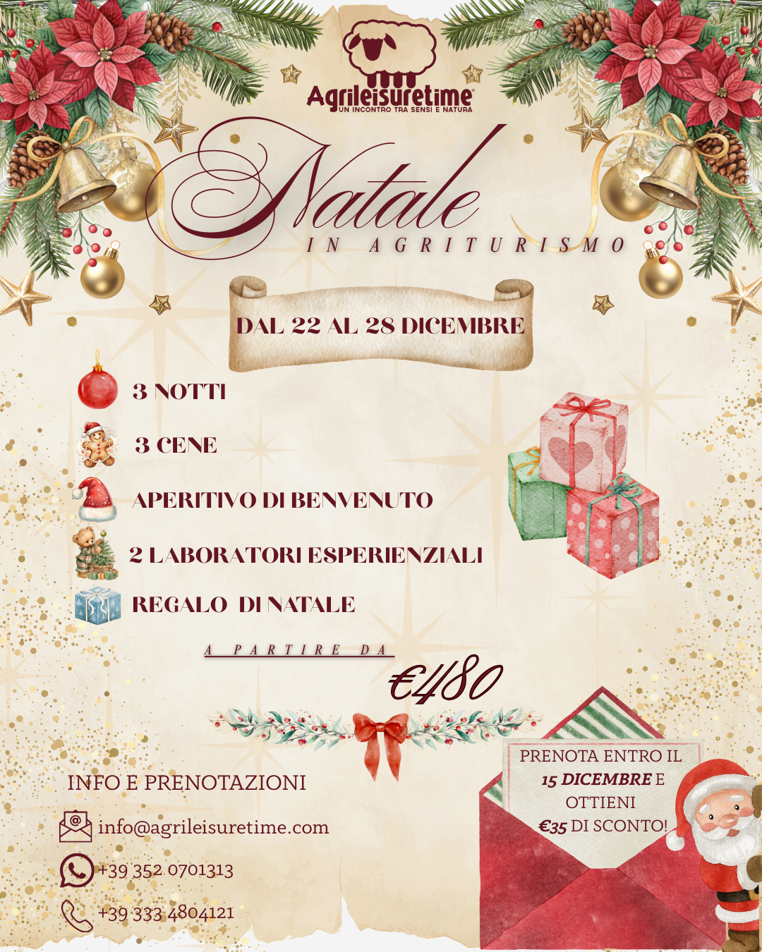 NATALE IN AGRITURISMO